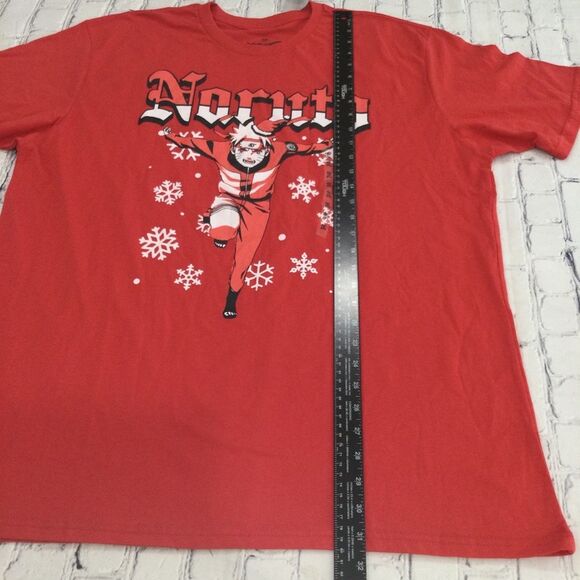 Naruto Shippuden T-Shirt Men’s Size 2X Color Red Anime Graphic NWT - Picture 3 of 7